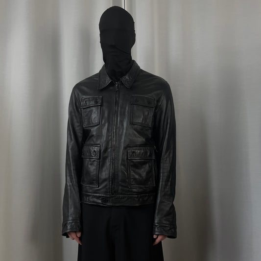 Givenchy Multi Pocket Lamb Leather Jacket - AW10