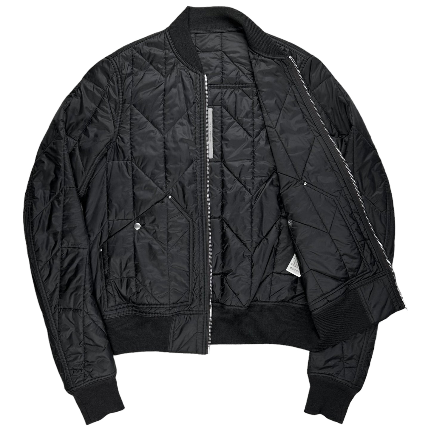 Rick Owens Quilted Performa Bomber Jacket - AW20