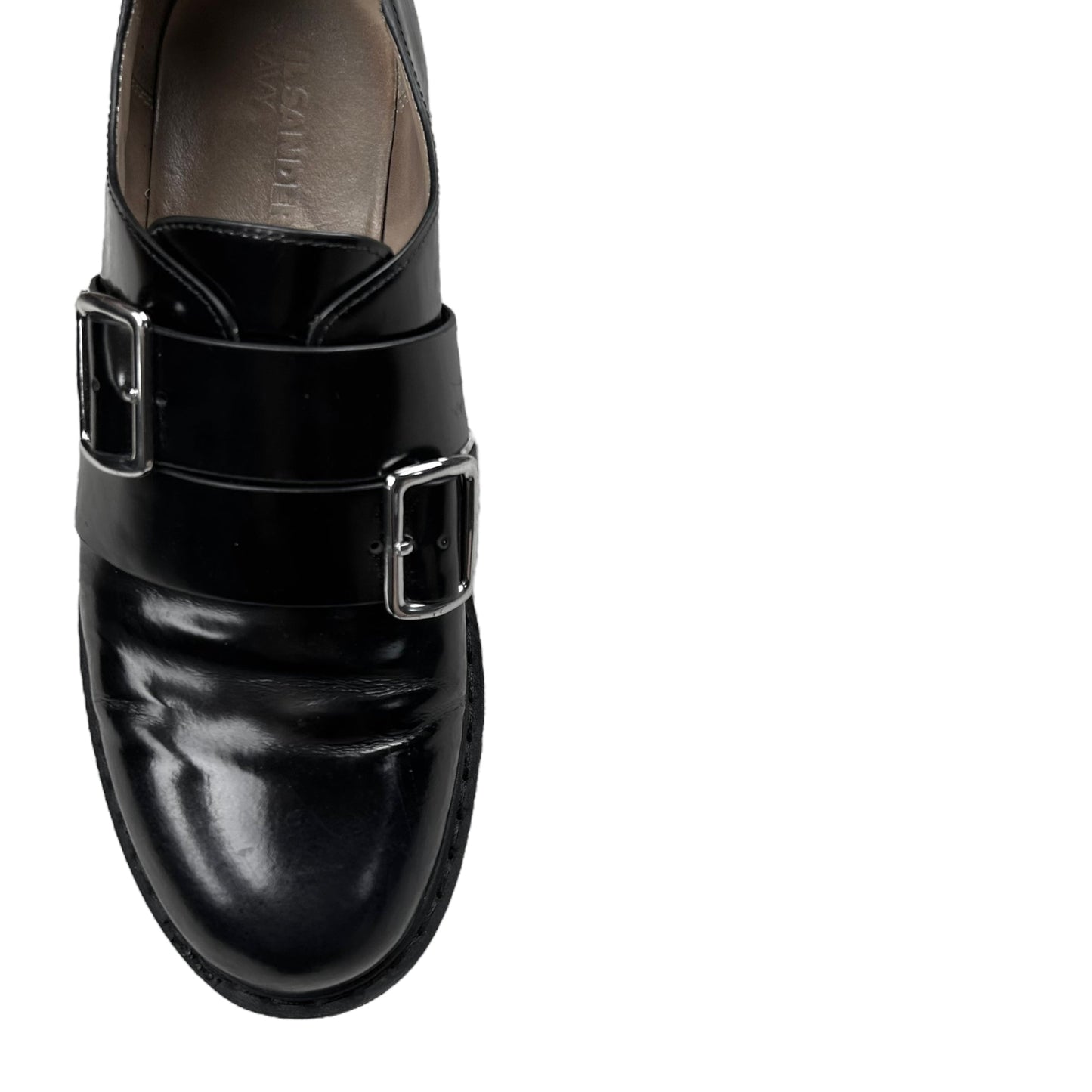 Jil Sander Double Strap Buckle Derbies