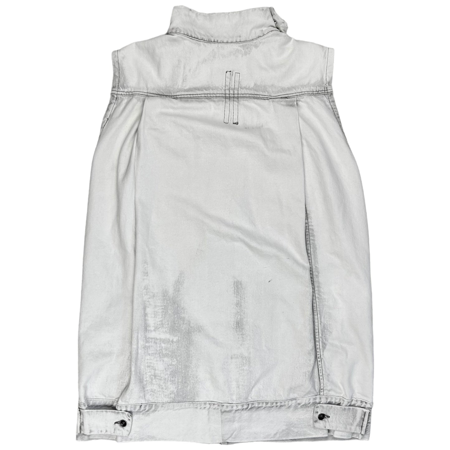 Rick Owens DRKSHDW Dyed Trucker Vest
