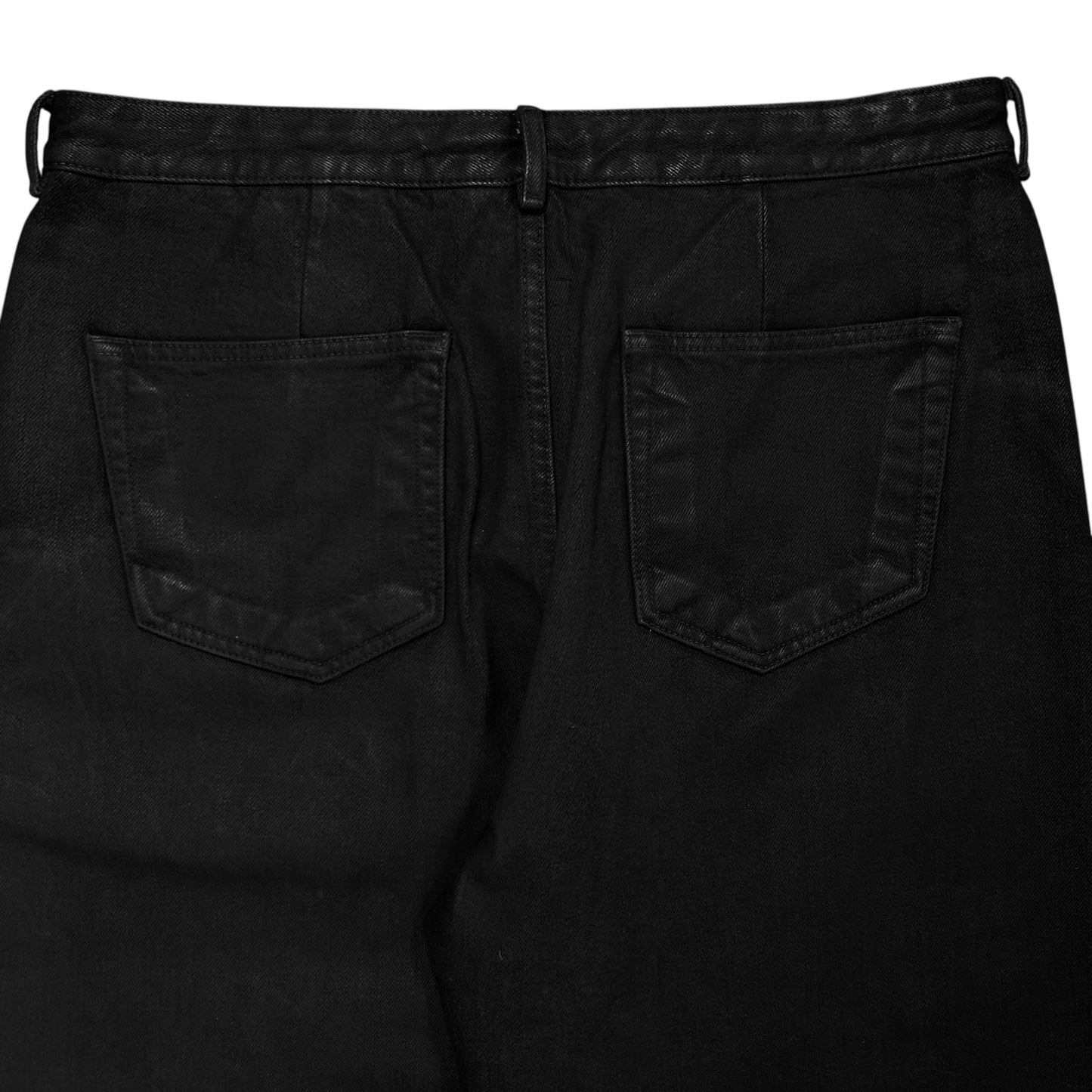 Rick Owens Waxed Geth Whiskers Jeans - SS24