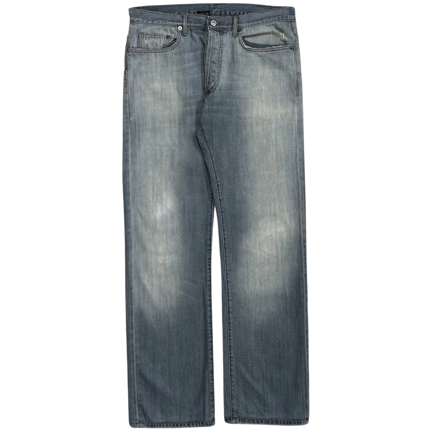 Dior Homme Weathered Straight Jeans - SS06