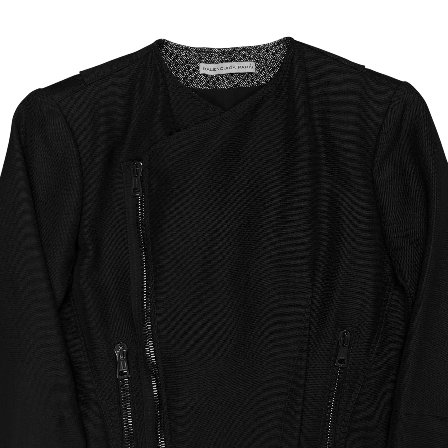 Balenciaga Multi Zip Bondage Belt Bomber Jacket - AW07