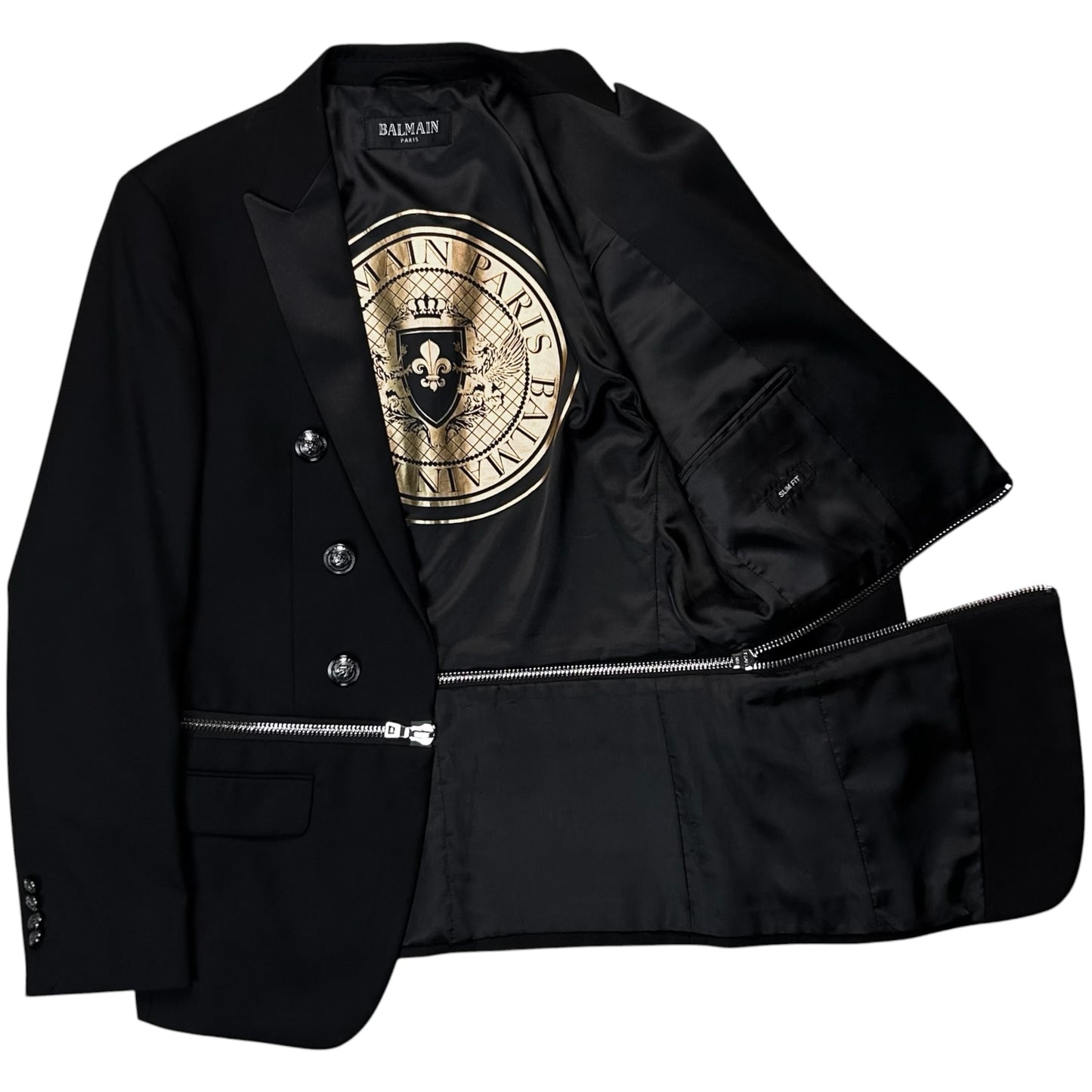 Balmain by Olivier Rousteing Zip Sailor Blazer - AW18