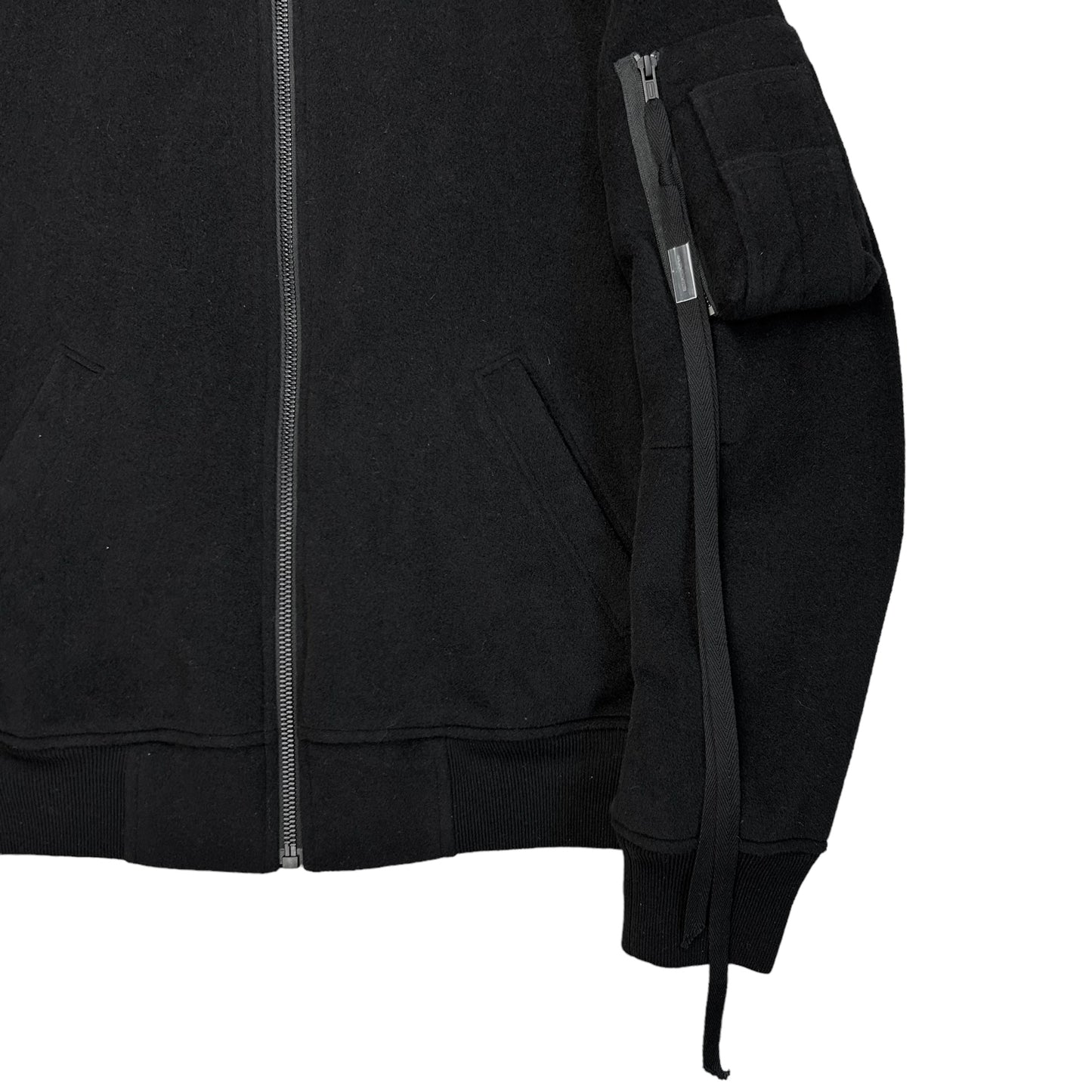 Ann Demeulemeester Barbara Wool Bomber Jacket - AW23