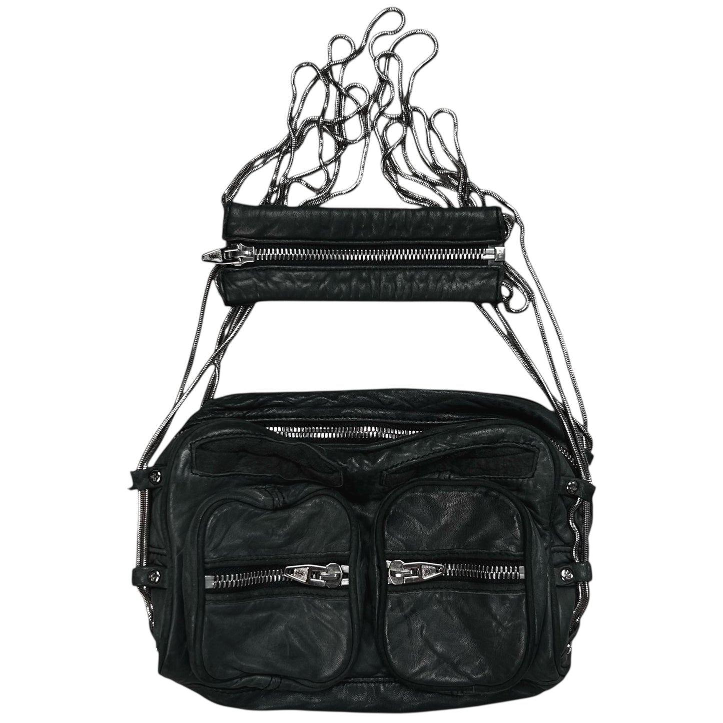 Alexander Wang Large Washed Brenda Chain Bag