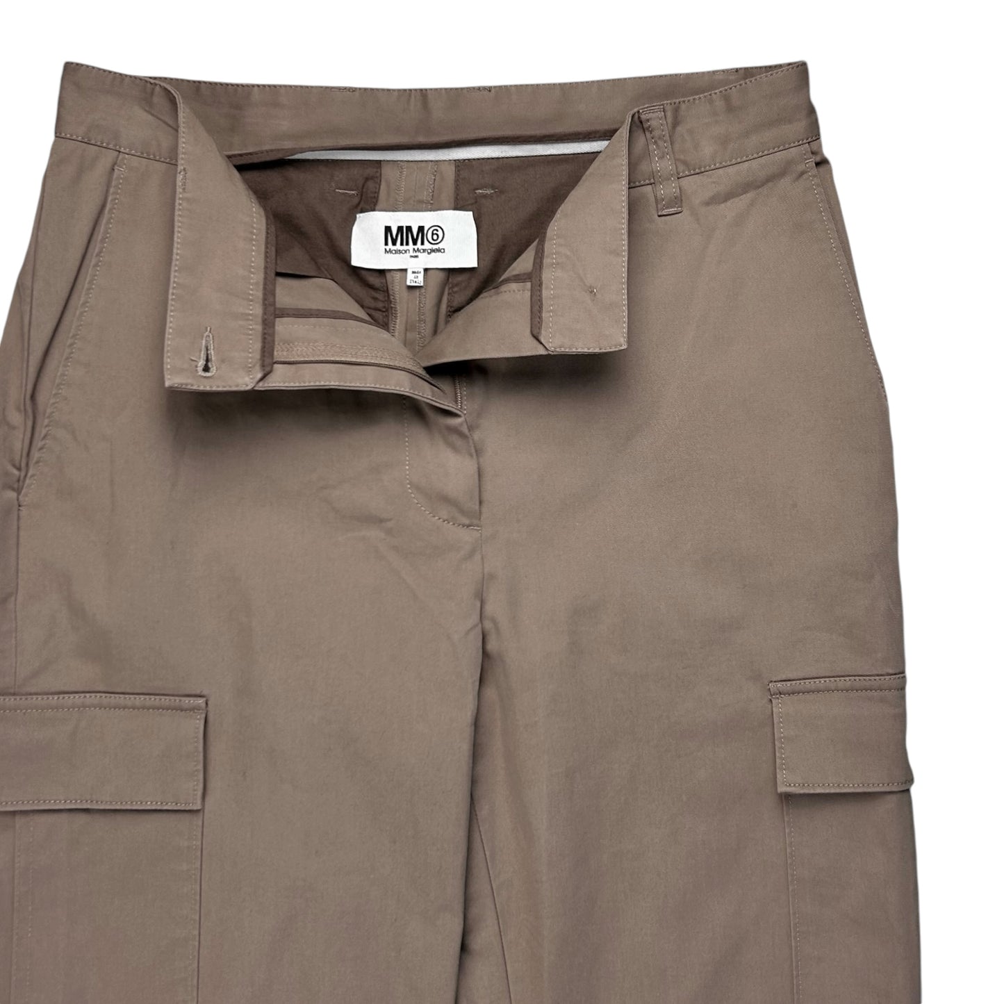 MM6 Maison Margiela Flared Twill Cargo Trousers - SS22