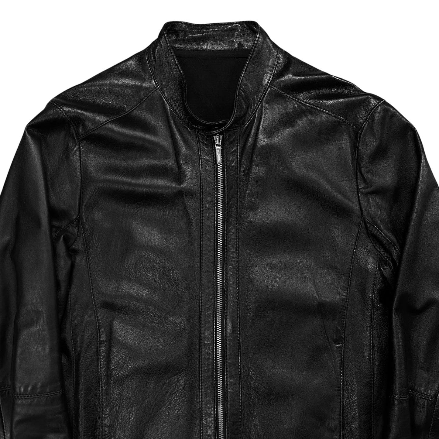 Dirk Bikkembergs Cafe Racer Leather Jacket