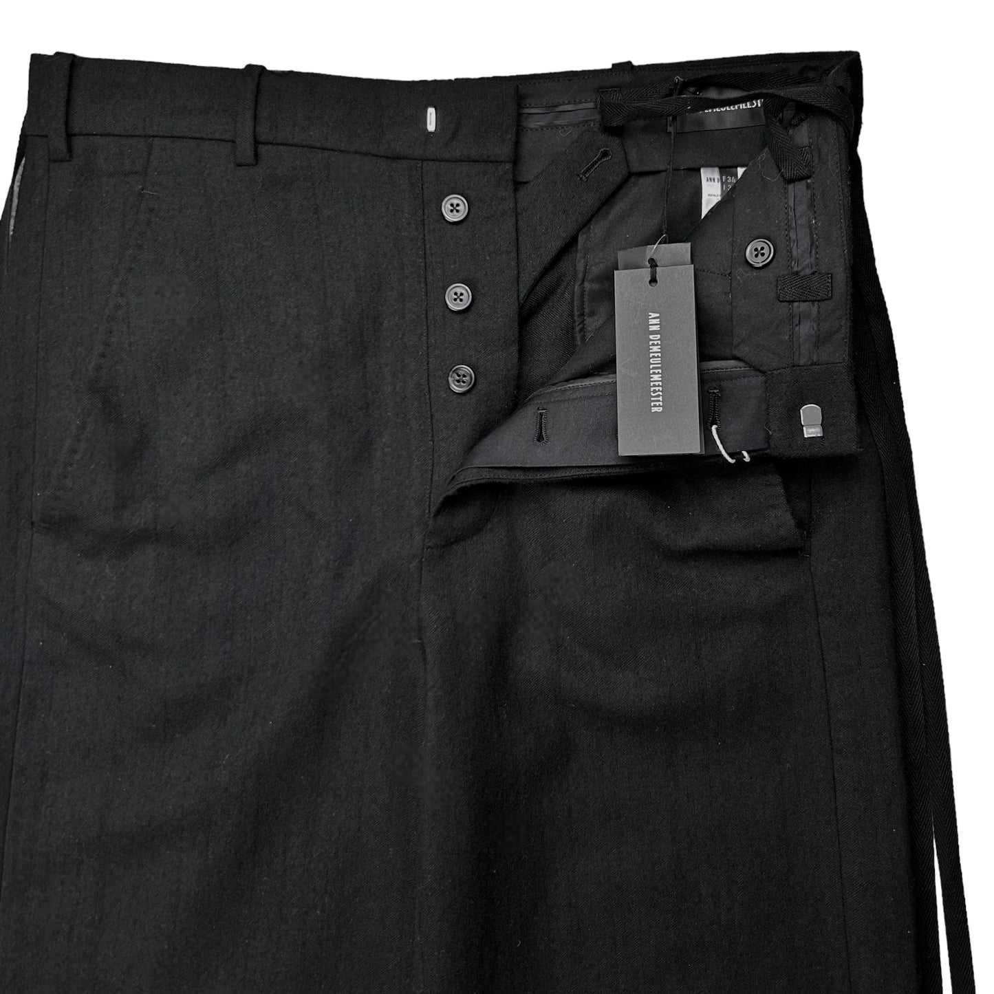 Ann Demeulemeester Bonne Slouchy Wool Trousers - AW21