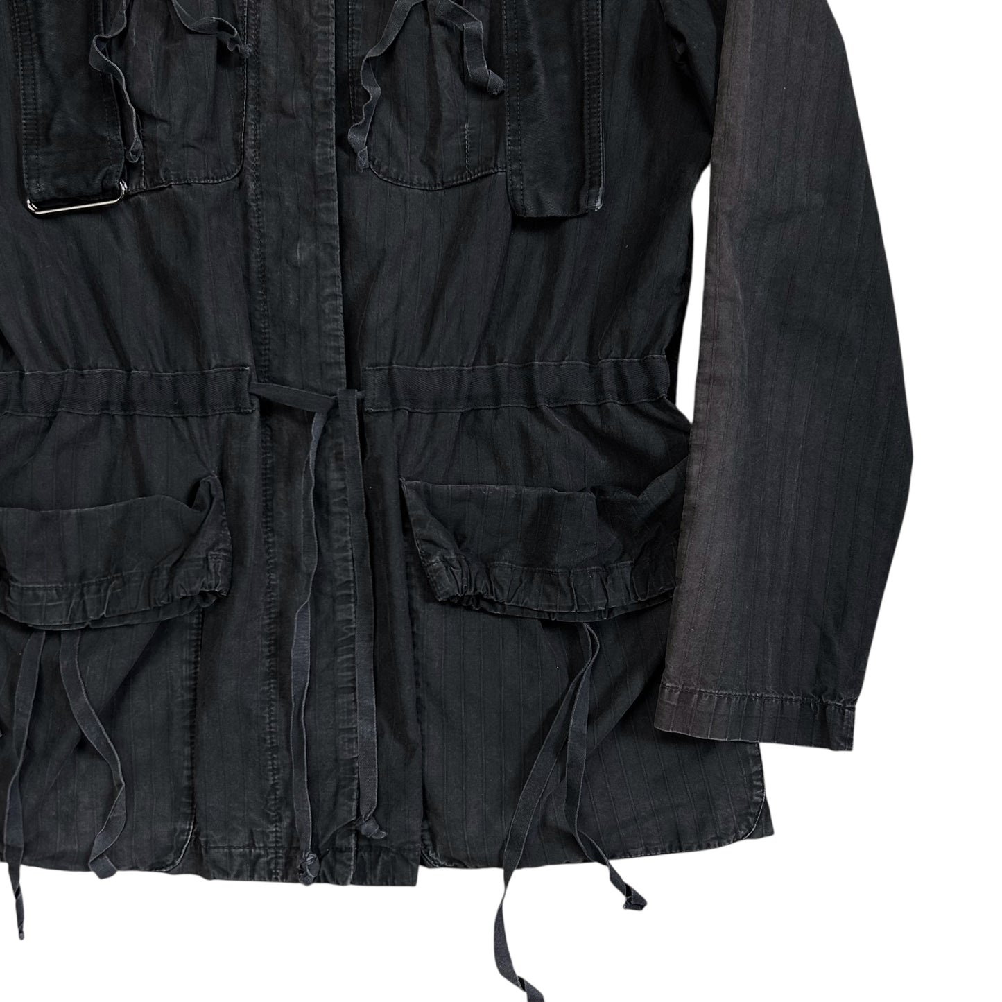 Maison Martin Margiela Belted Cargo Tassel Chore Jacket - SS05