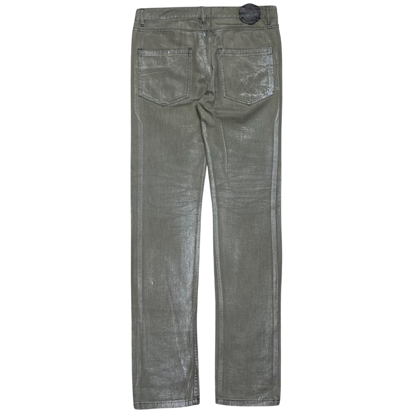 RAF by Raf Simons Waxed Slim Jeans