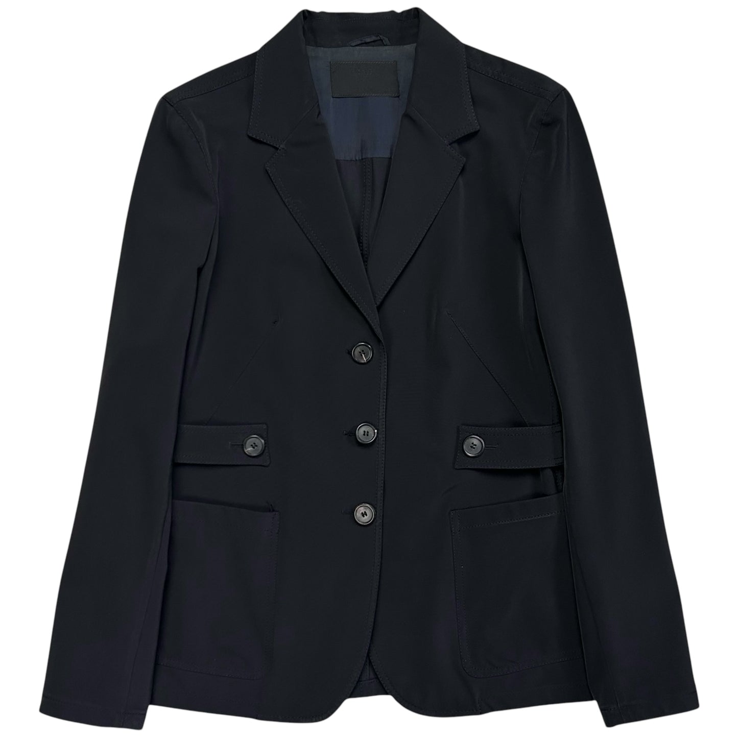 Prada Strap Belted Blazer