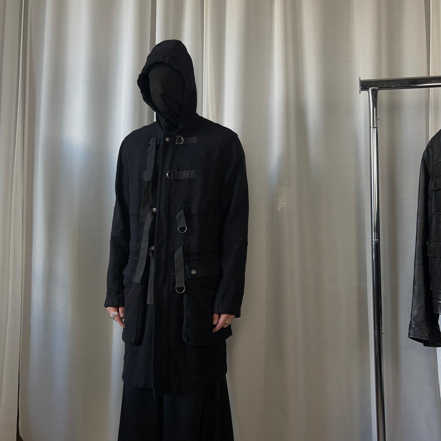 Dries Van Noten Bondage Strap Parka - AW14