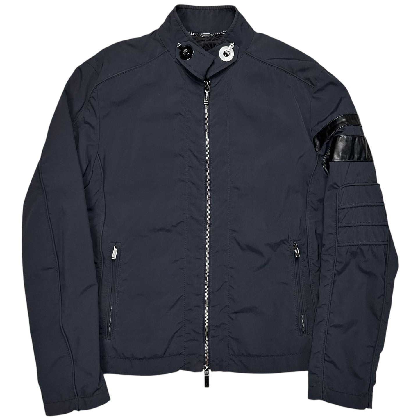 Dirk Bikkembergs Hook Collar Racing Jacket