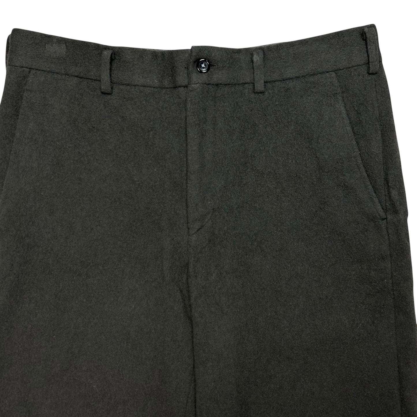 Comme des Garcons Homme Plus Brushed Wool Shorts - SS21