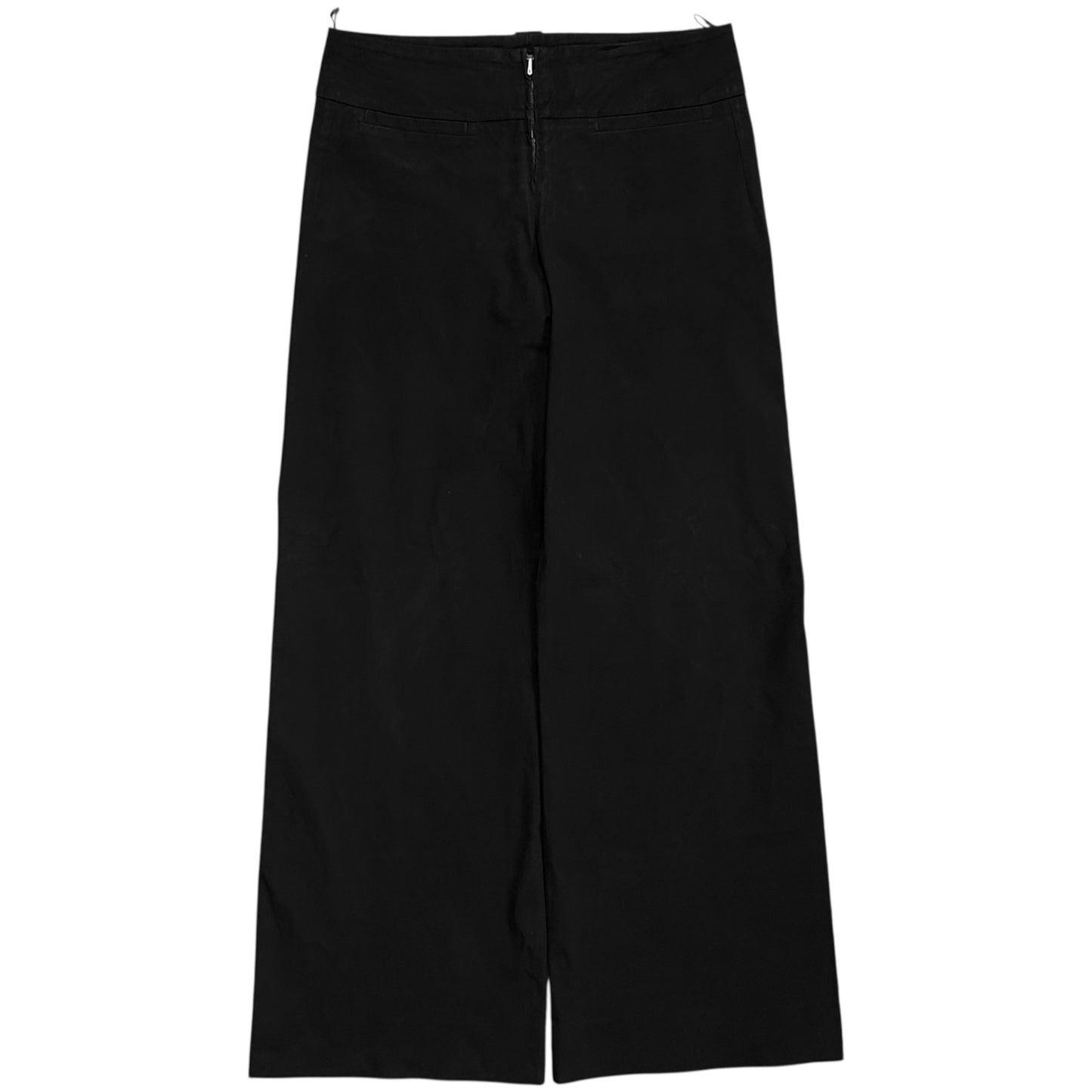 Jil Sander Wide Waist Zip Work Pants