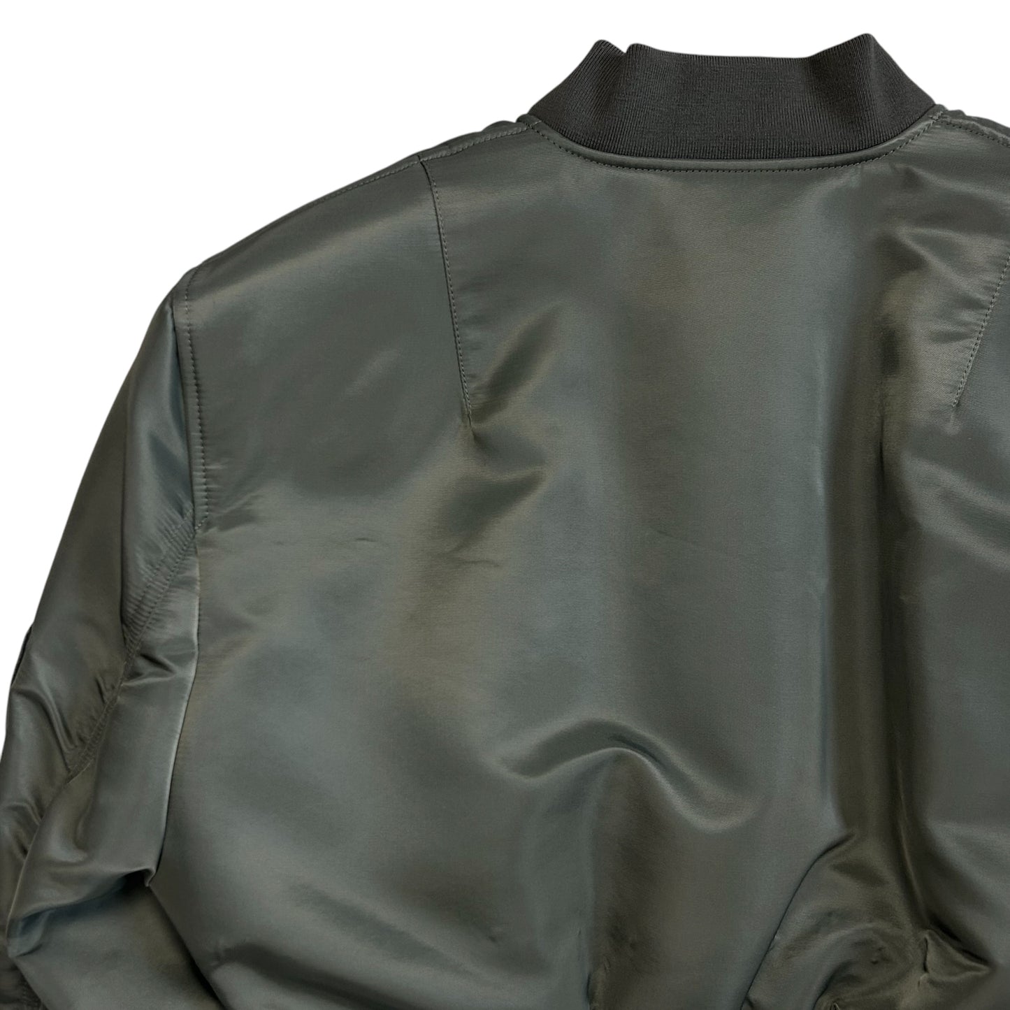 Balenciaga Padded Shoulders Runway Bomber Jacket - SS17
