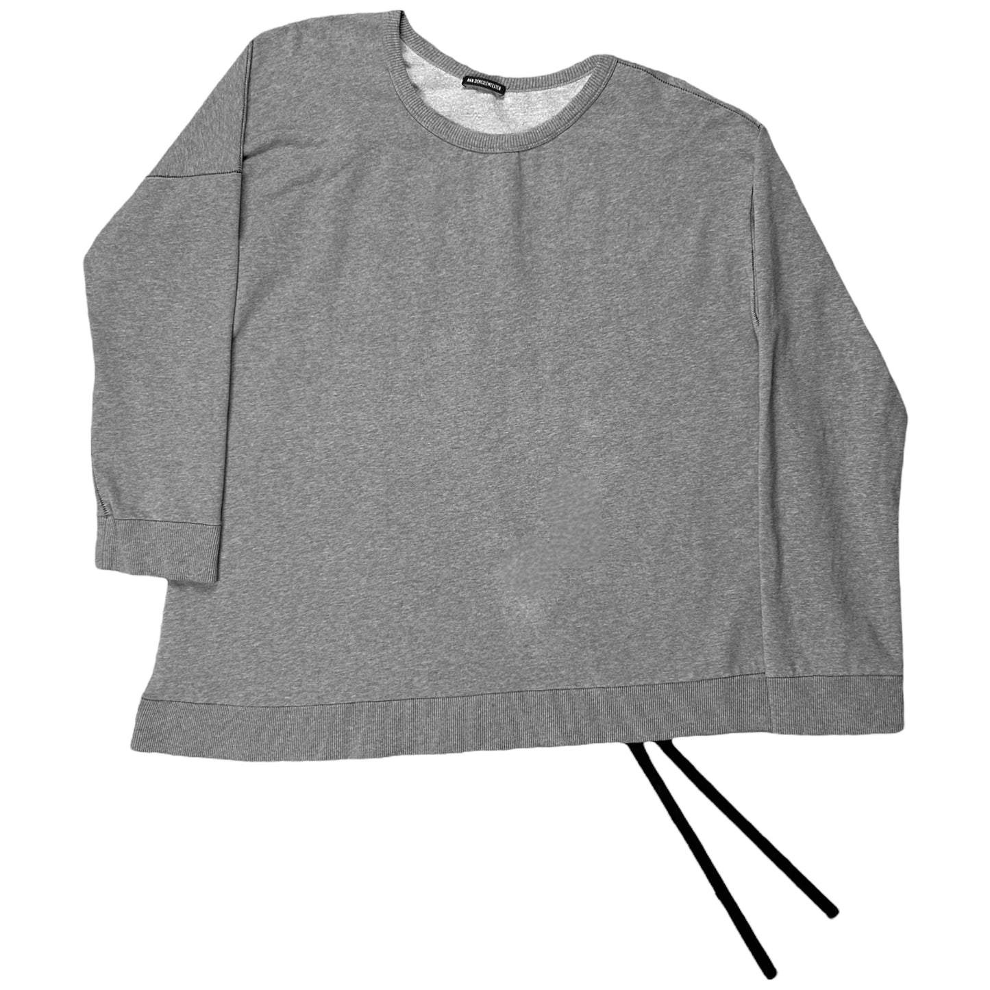 Ann Demeulemeester Asymmetric Distorted Strap Sweater - AW18