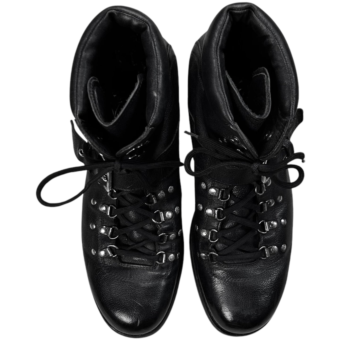 Prada Belted Buckle Stud Boots