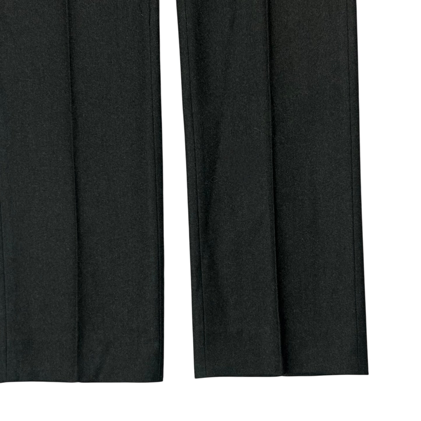Dior Homme Contrast Waistband Brushed Cashmere Trousers - AW12