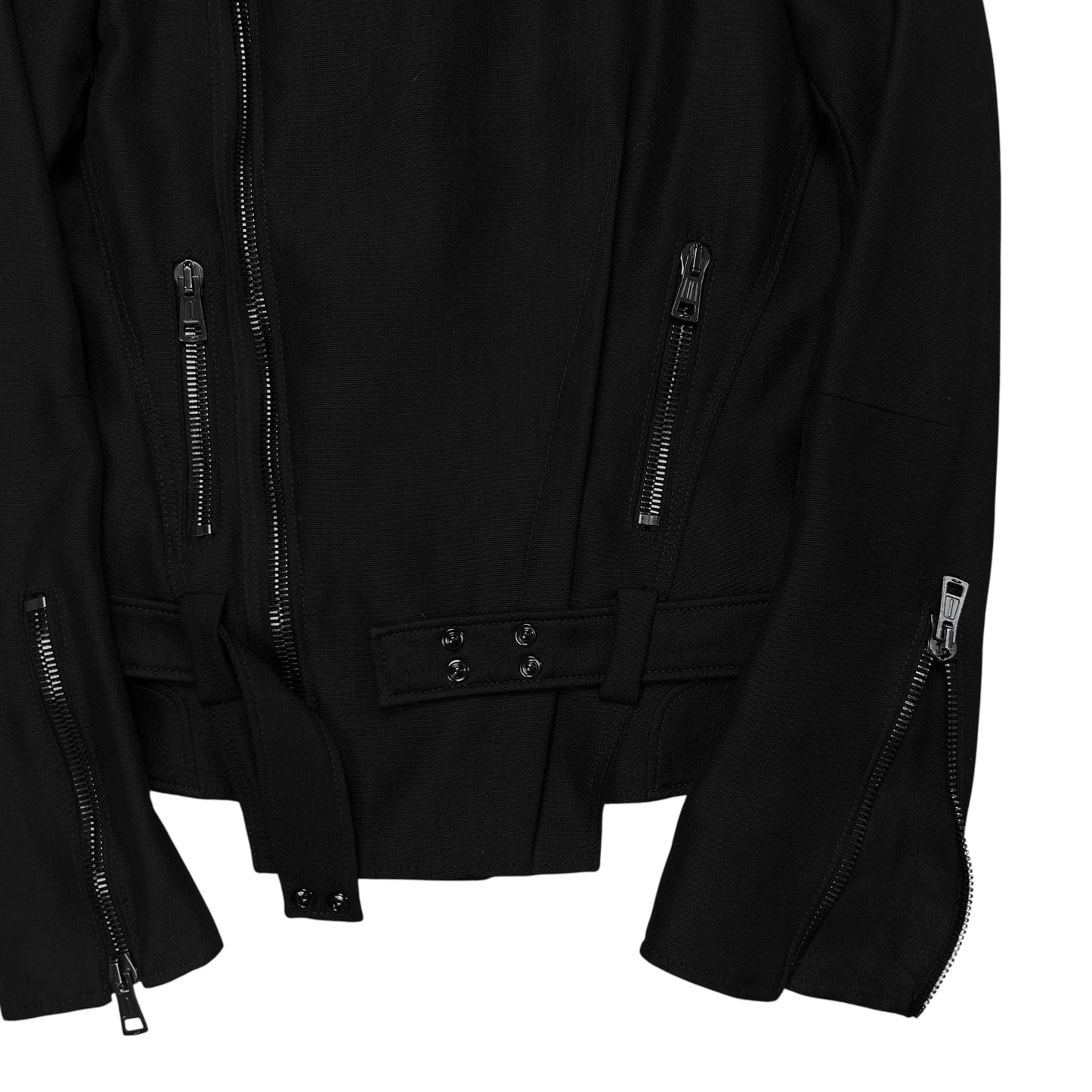 Balenciaga Multi Zip Bondage Belt Bomber Jacket - AW07