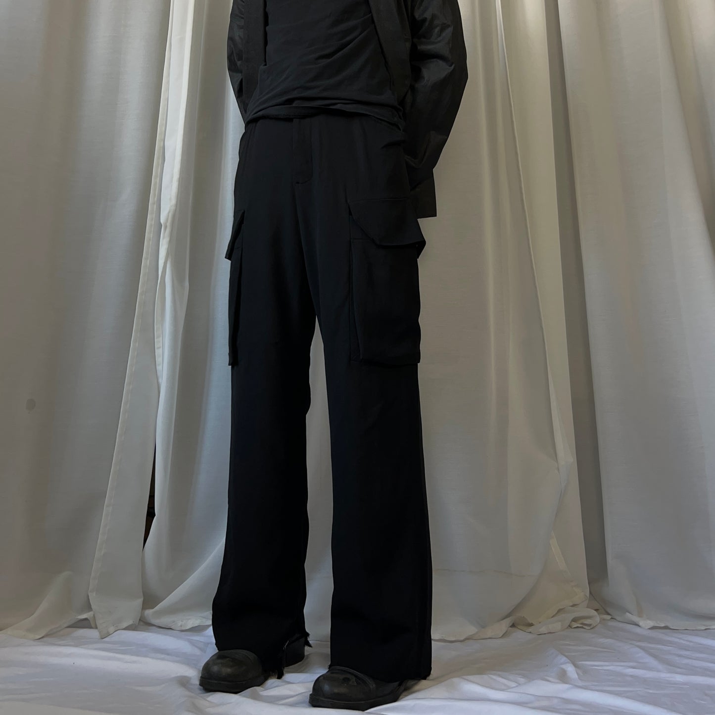 Rick Owens Flat Walrus Cargo Trousers - SS17