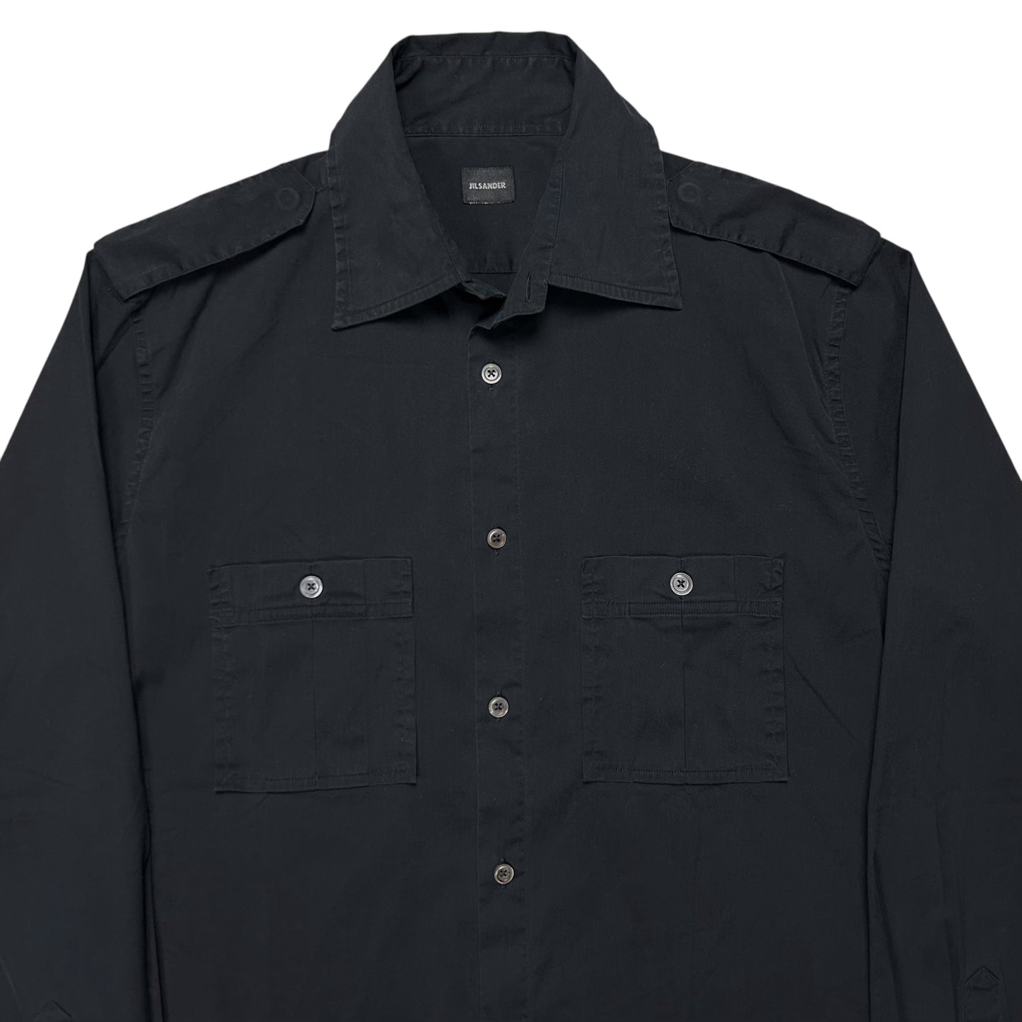 Jil Sander Military Cargo Work Shirt