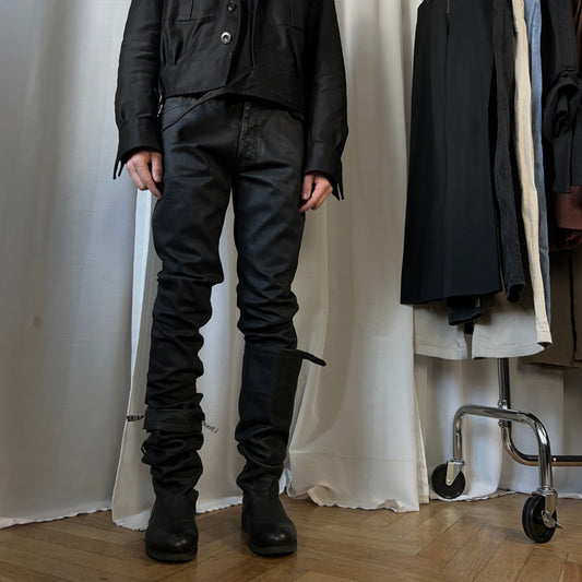 Maison Martin Margiela Waxed Rivet Jeans - SS14