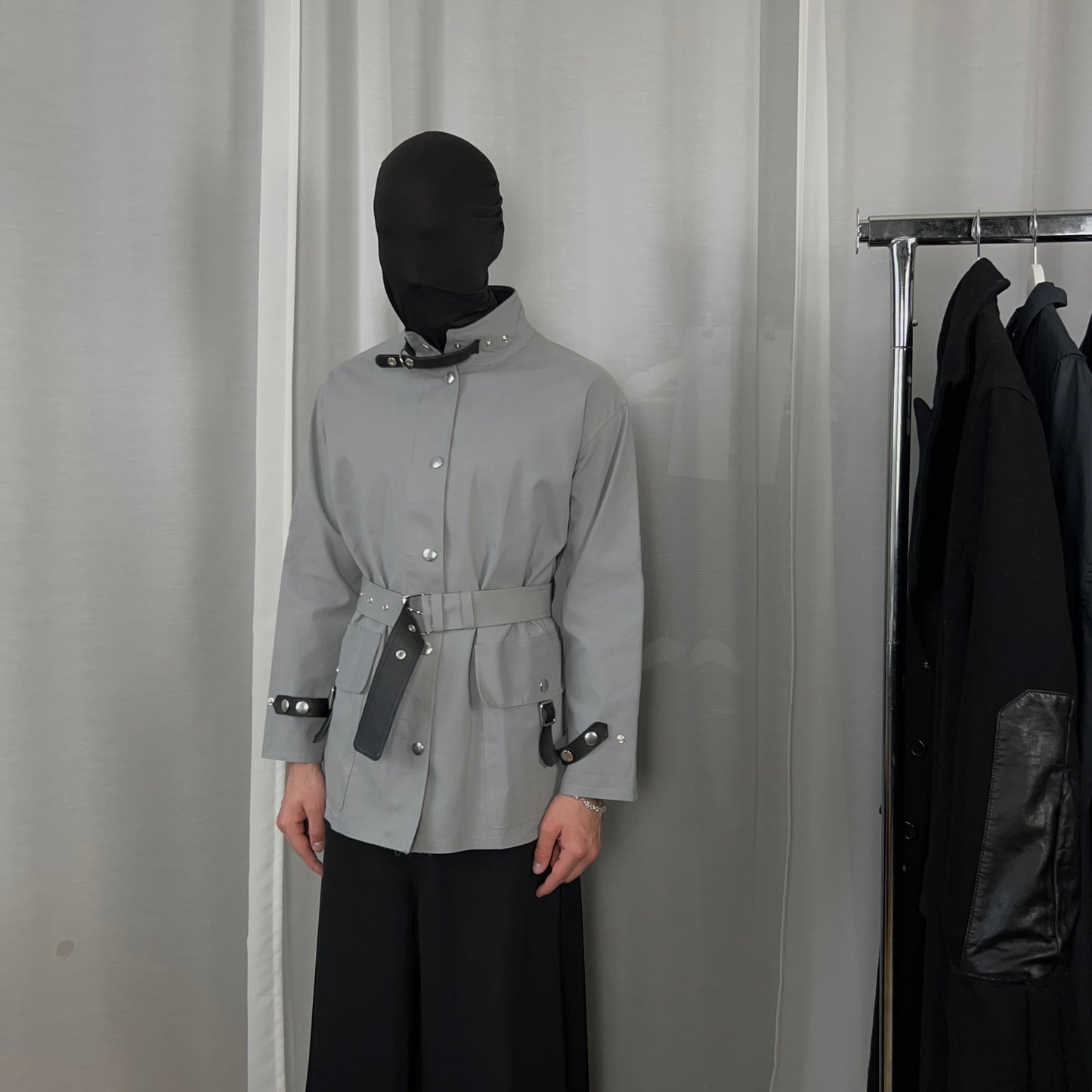 Balenciaga Mackintosh Belted Multi Strap Field Jacket - AW07