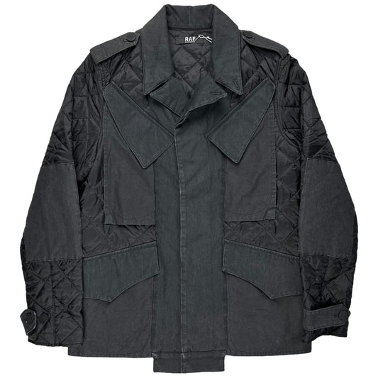 RAF by Raf Simons Quilted Multi Pocket Work Jacket