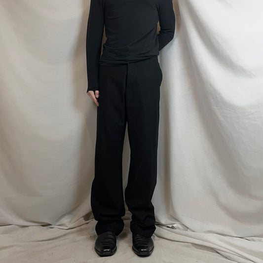 Ann Demeulemeester Slid Pocket Wool Trousers