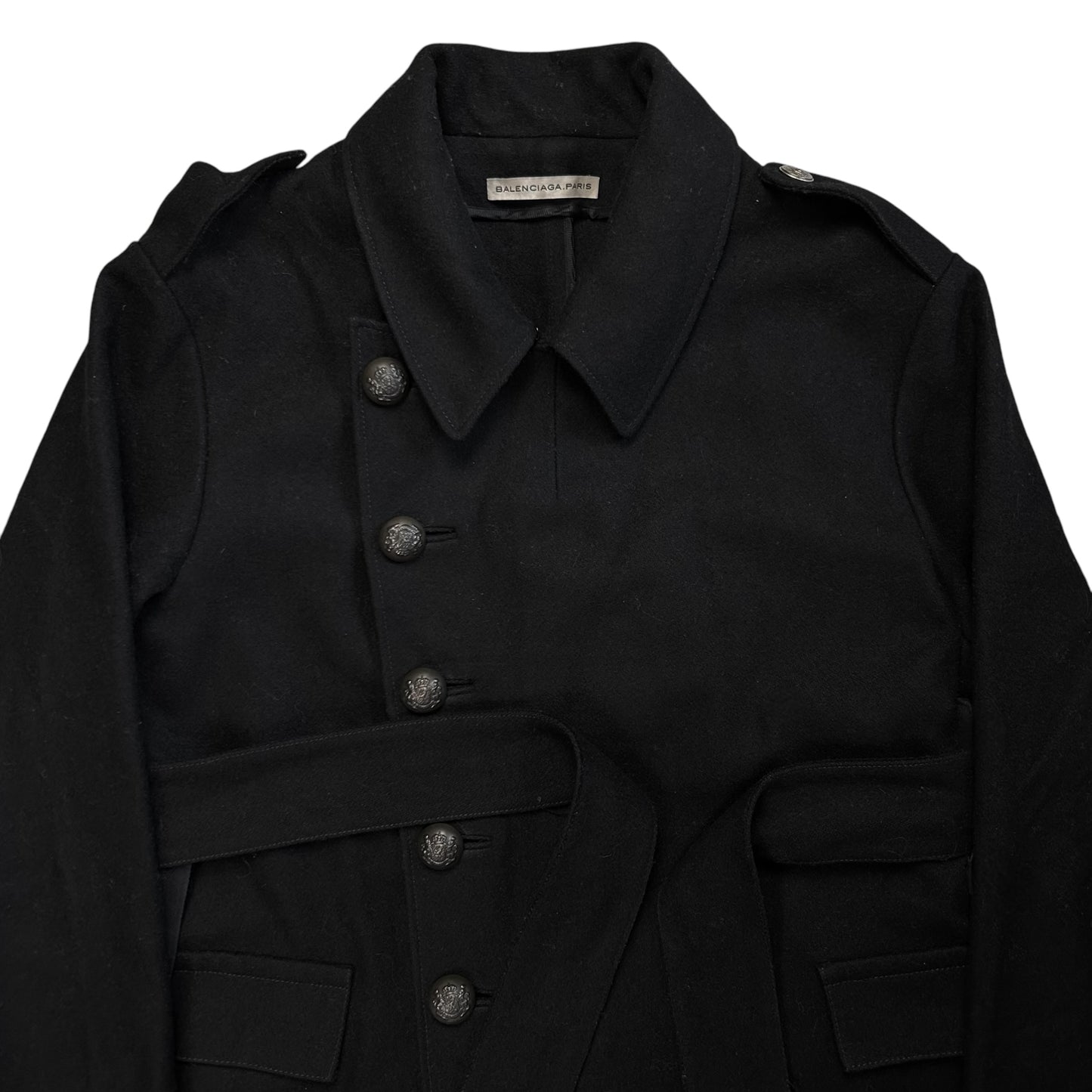 Balenciaga Double Belted Sailor Jacket