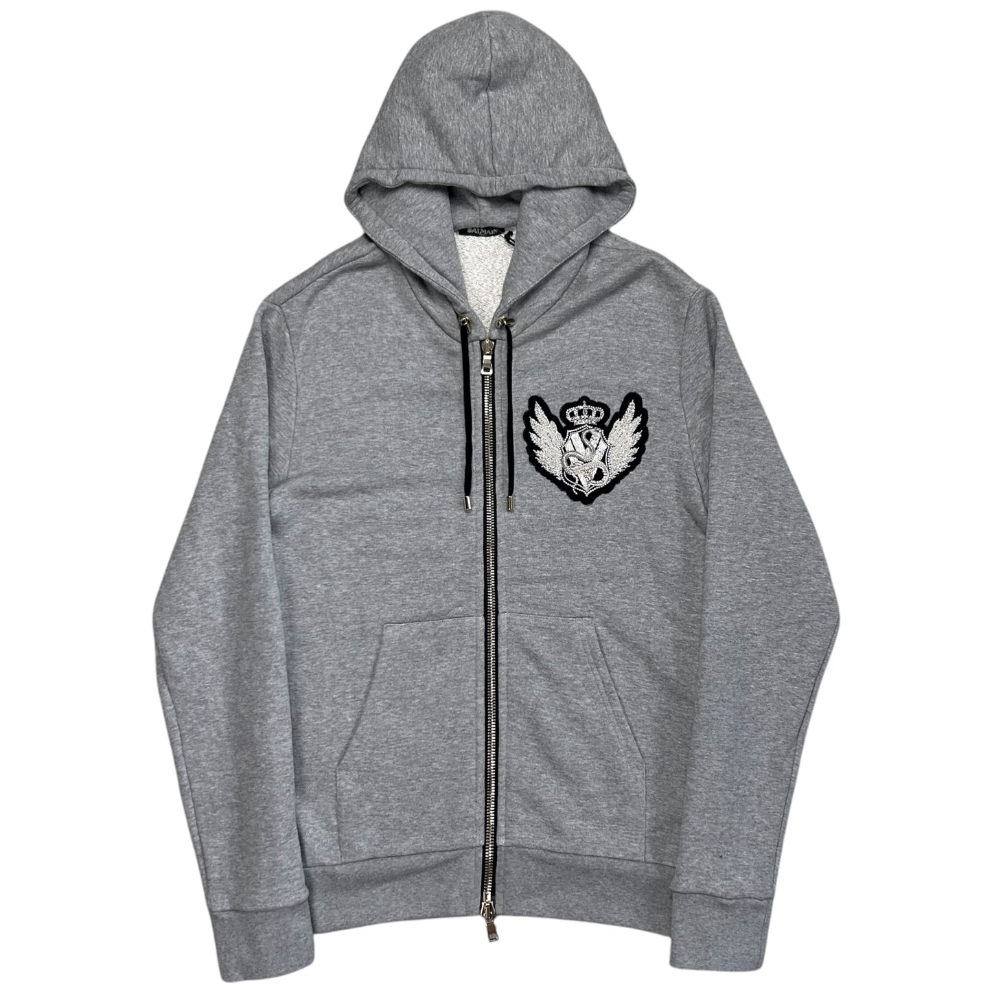 Balmain by Decarnin Crest Zip Hoodie - SS10