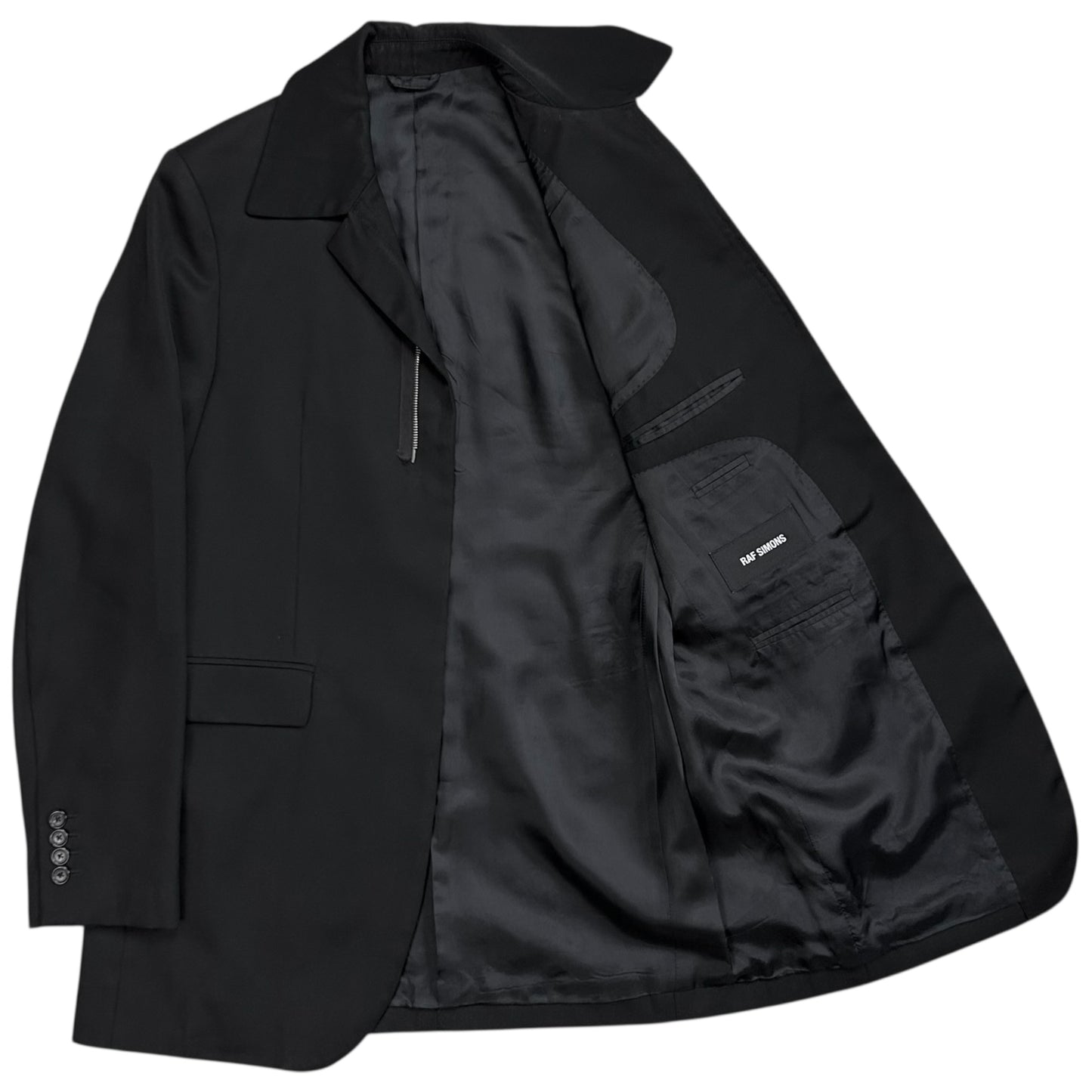Raf Simons Zip Lapel Blazer - SS16