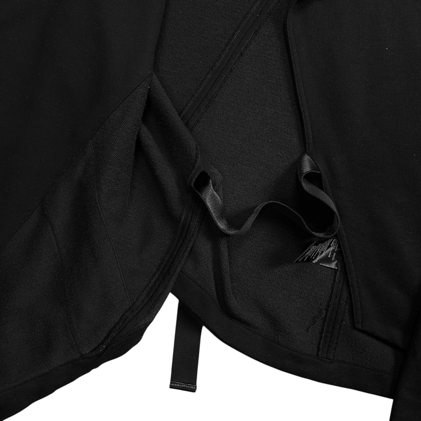 Ann Demeulemeester Asymmetric Bondage Strap Hoodie - AW16