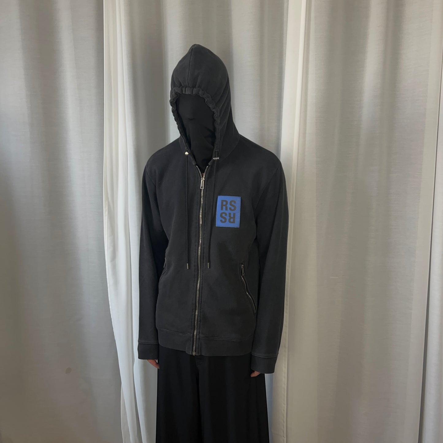 Raf Simons Newspaper RS Zip Hoodie - AW15