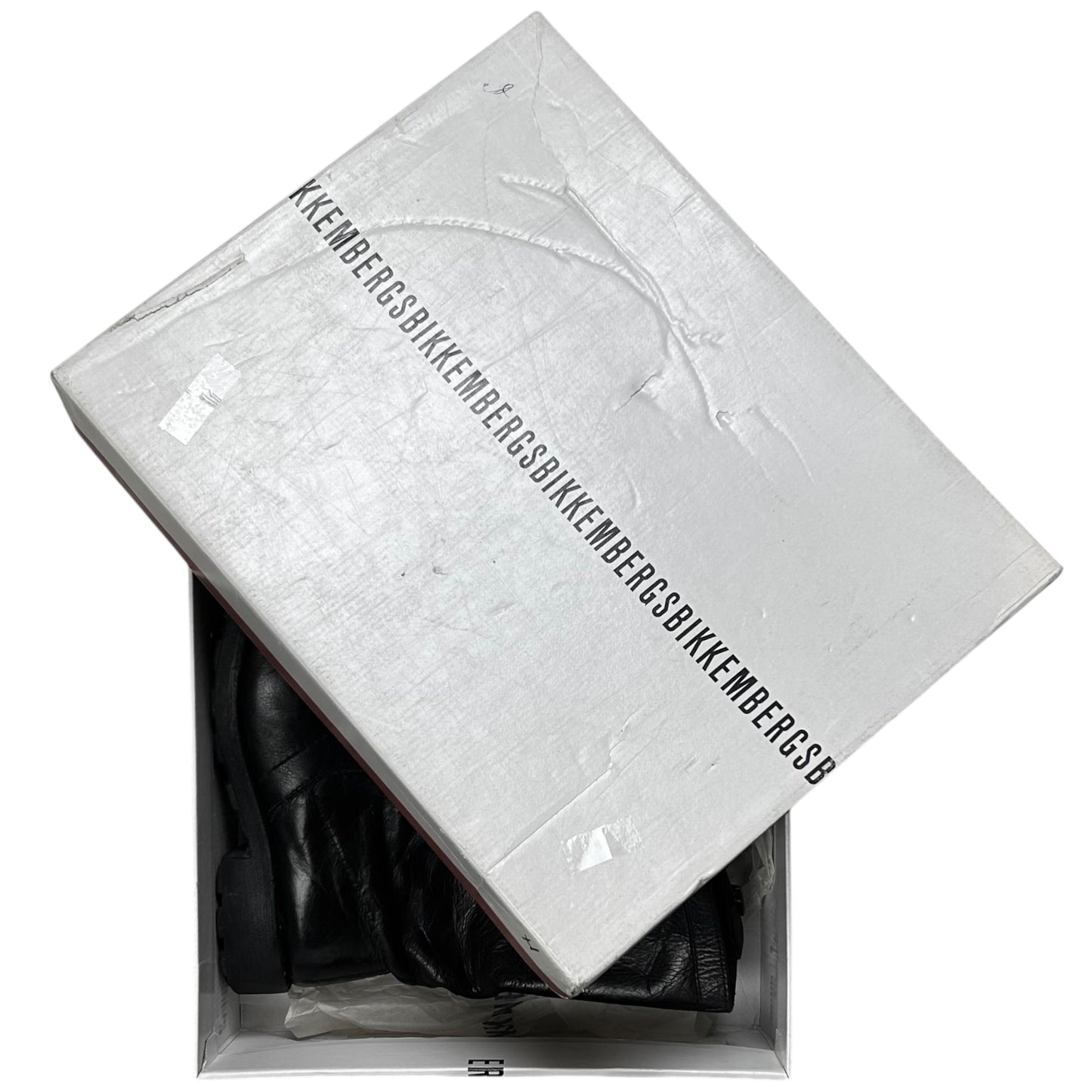 Dirk Bikkembergs Buckled Waxed Leather Boots