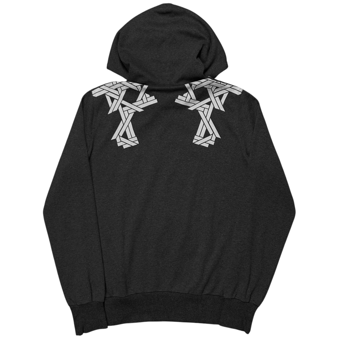 Dior Homme Nordic Pattern Shoulder Print Hoodie - SS08