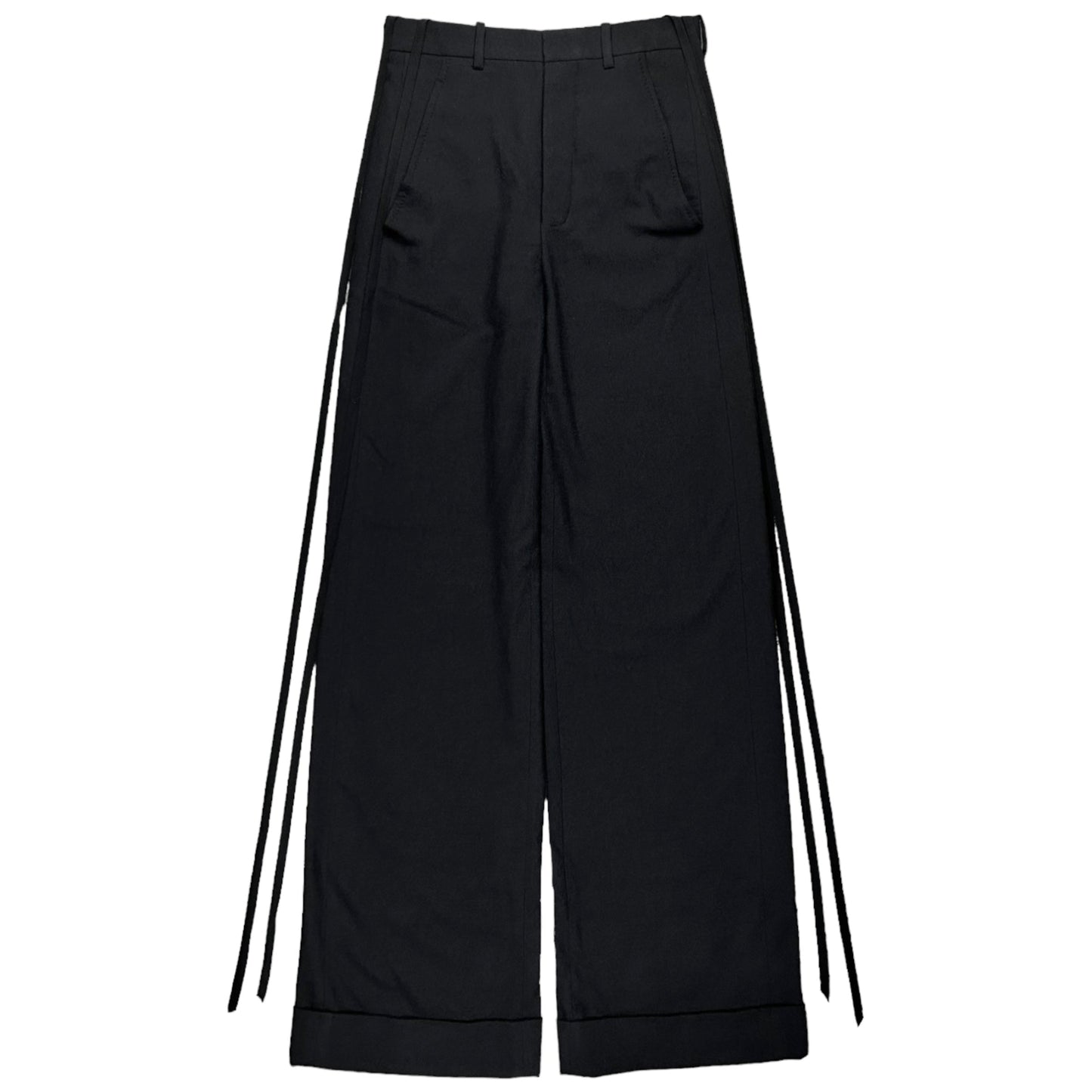 Ann Demeulemeester Bonne Slouchy Viscose Trousers - AW22