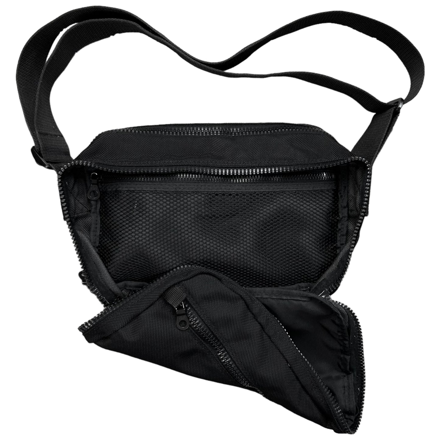 Ys Yohji Yamamoto Multi Tonal Zip Bum Bag