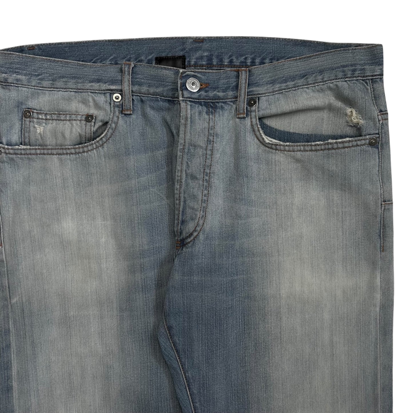 Dior Homme Weathered Straight Jeans - SS06