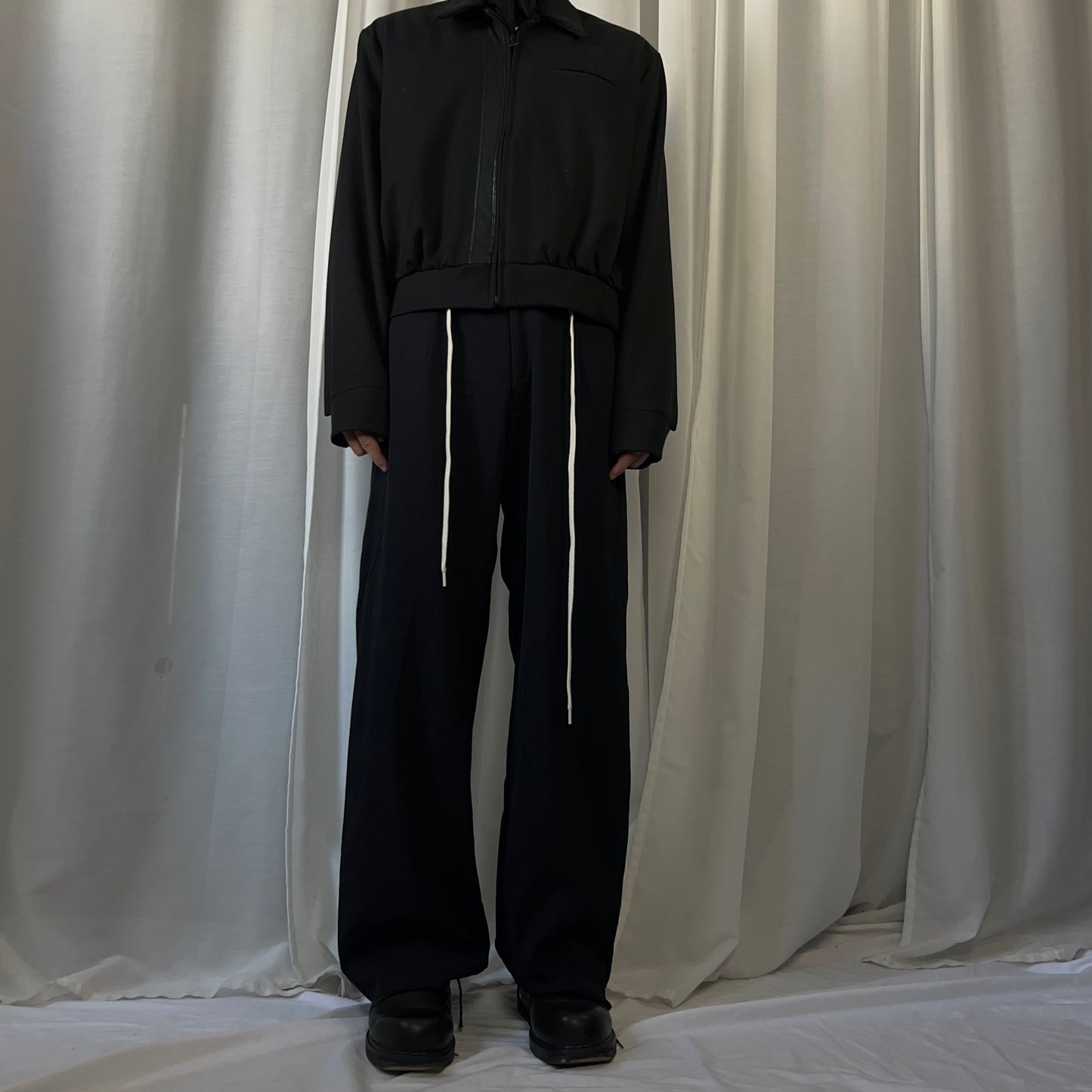 Yohji Yamamoto Wide Lace Trousers - SS15