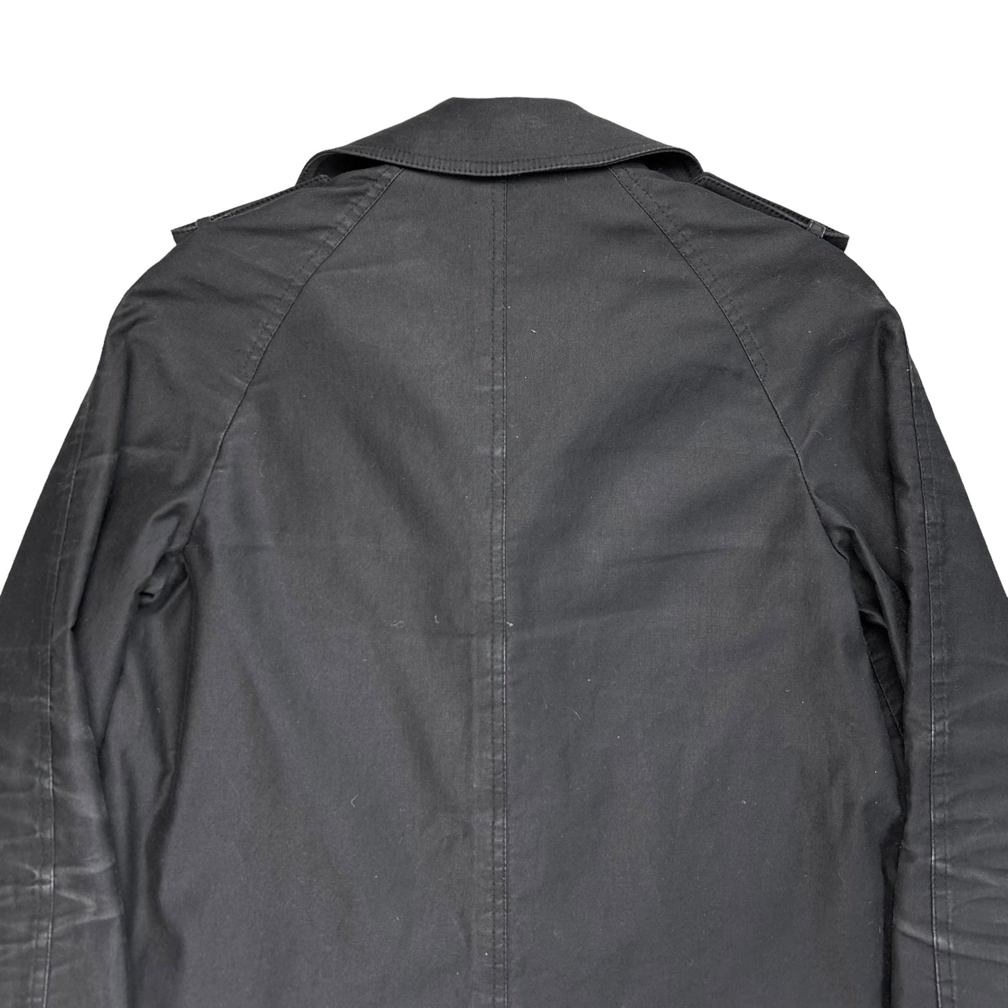 Dior Homme Short Double Breasted Military Trench Coat - SS07
