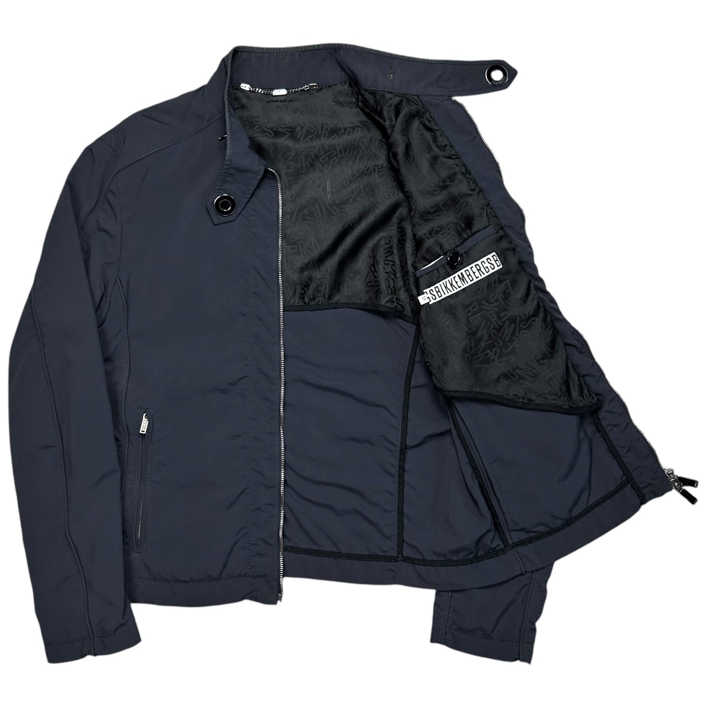 Dirk Bikkembergs Hook Collar Racing Jacket