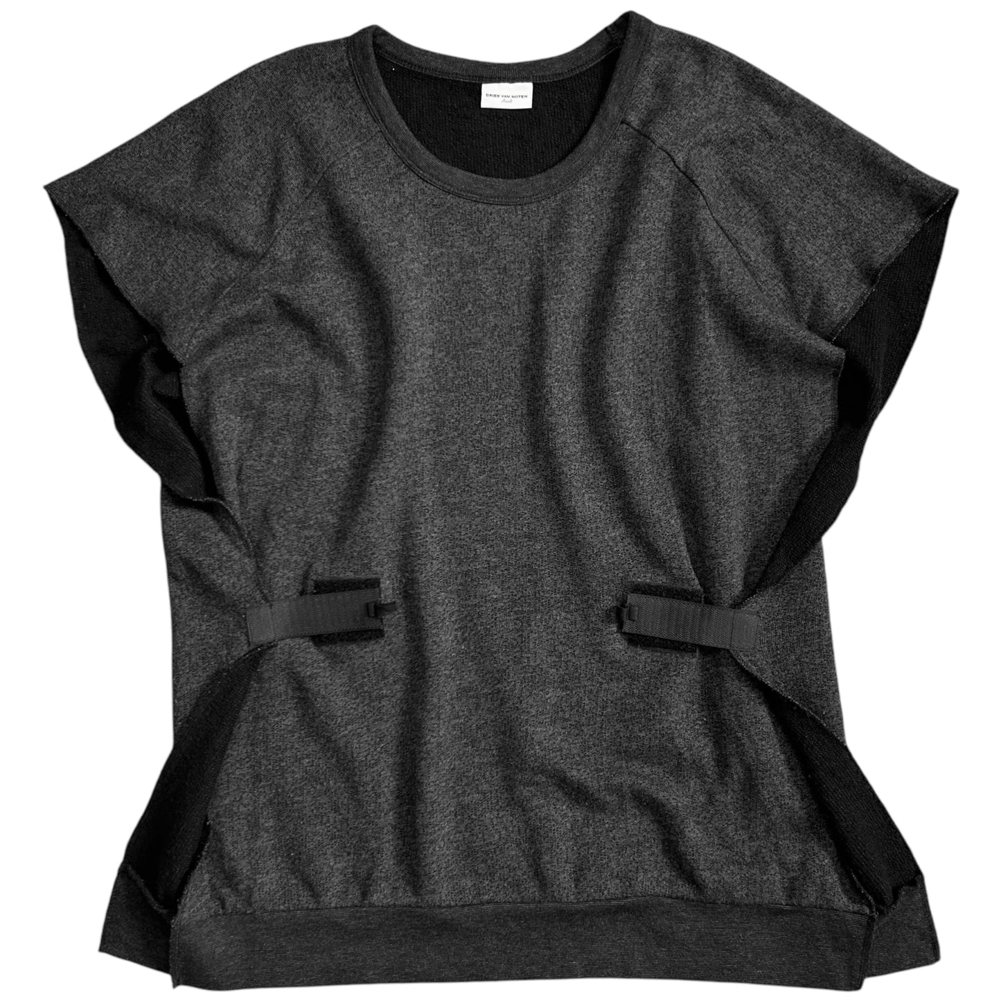 Dries Van Noten Velcro Strap Sleeveless Sweater - SS13