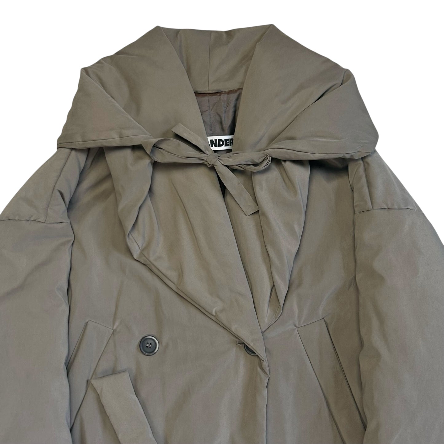 Jil Sander+ Padded Belted Shawl Coat