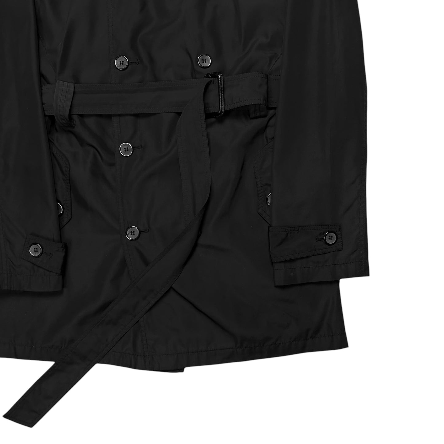Dior Homme Belted Chest Layer Trench Coat - SS06