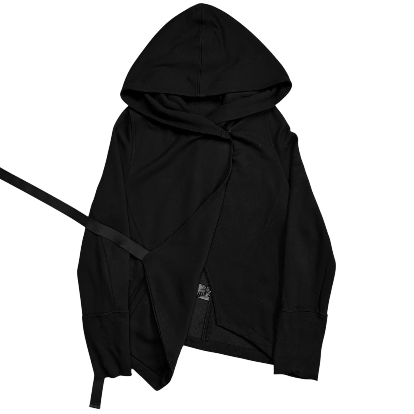 Ann Demeulemeester Asymmetric Bondage Strap Hoodie - AW16