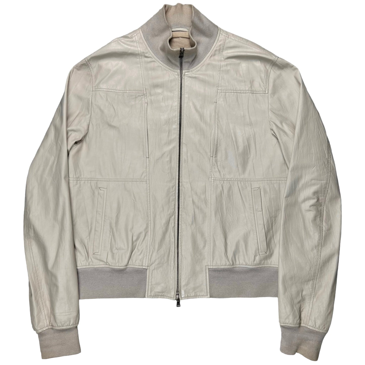 Jil Sander Chest Slid Leather Blouson - SS05