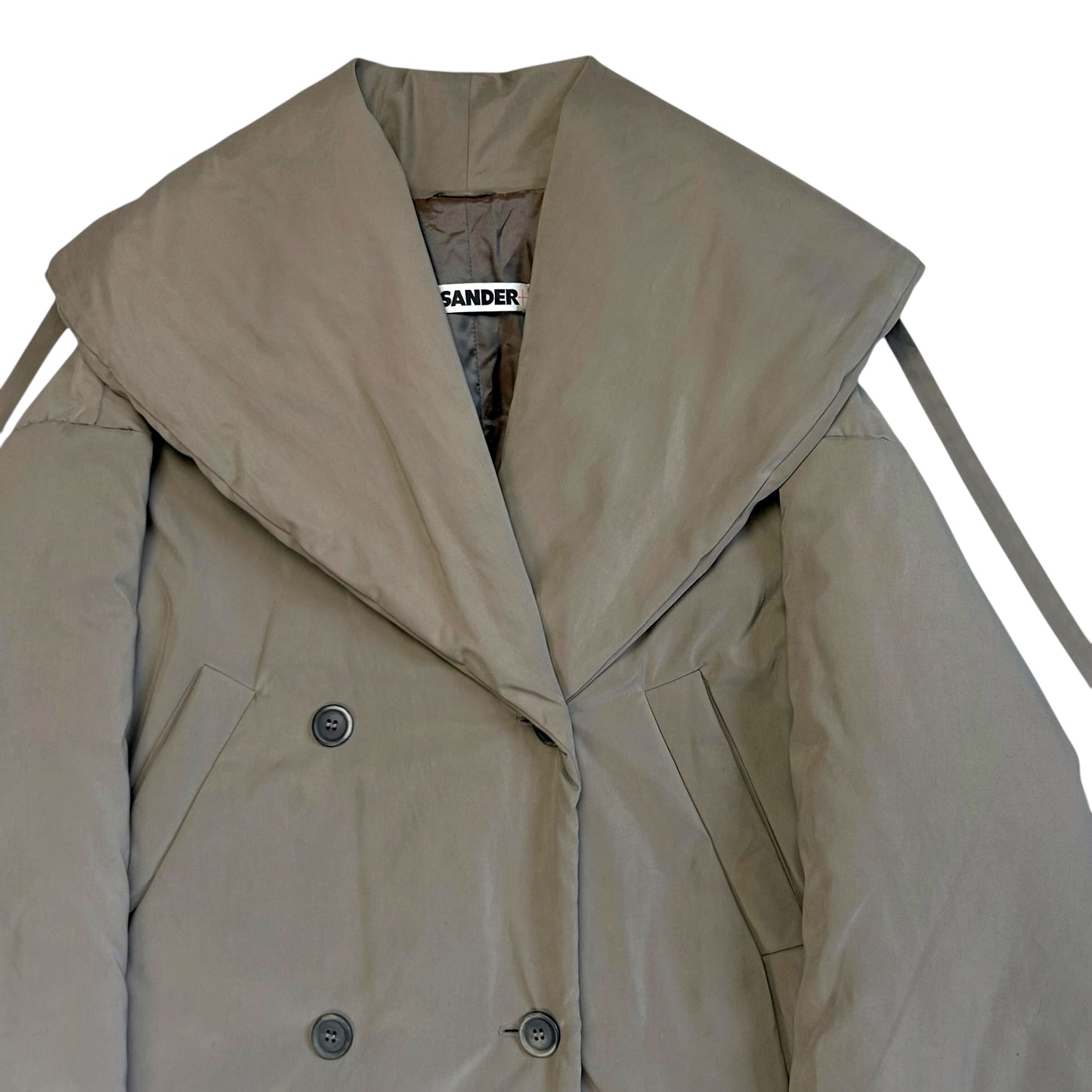 Jil Sander+ Padded Belted Shawl Coat